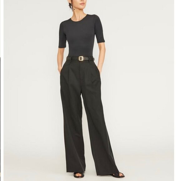 Everlane | The Short-Sleeve Crew Neck Bodysuit | Thong Back | - Picture 4 of 7